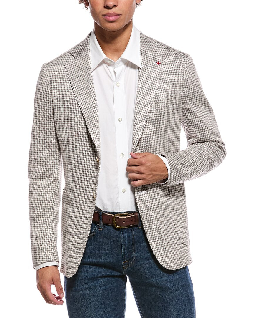 Isaia Isaia Capri Silk-Blend Sport Jacket