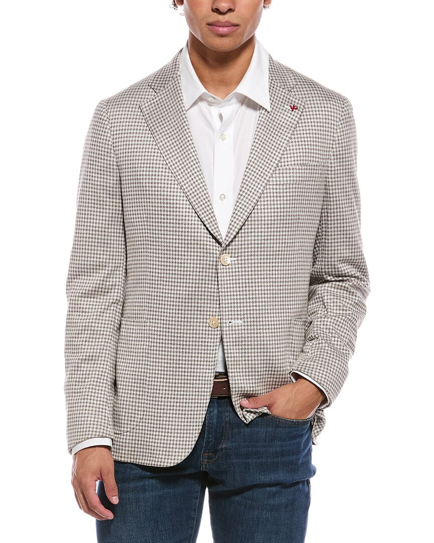 Isaia Isaia Capri Silk-Blend Sport Jacket