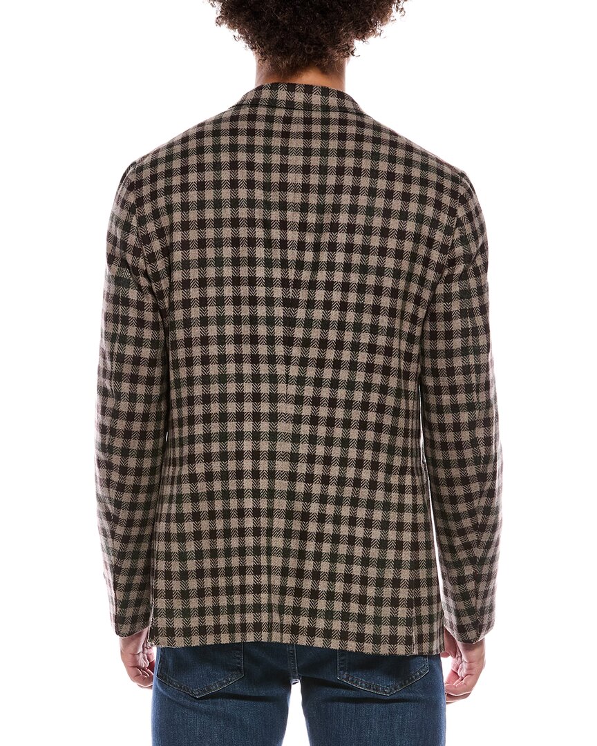 Isaia Isaia Capri Wool Sport Jacket