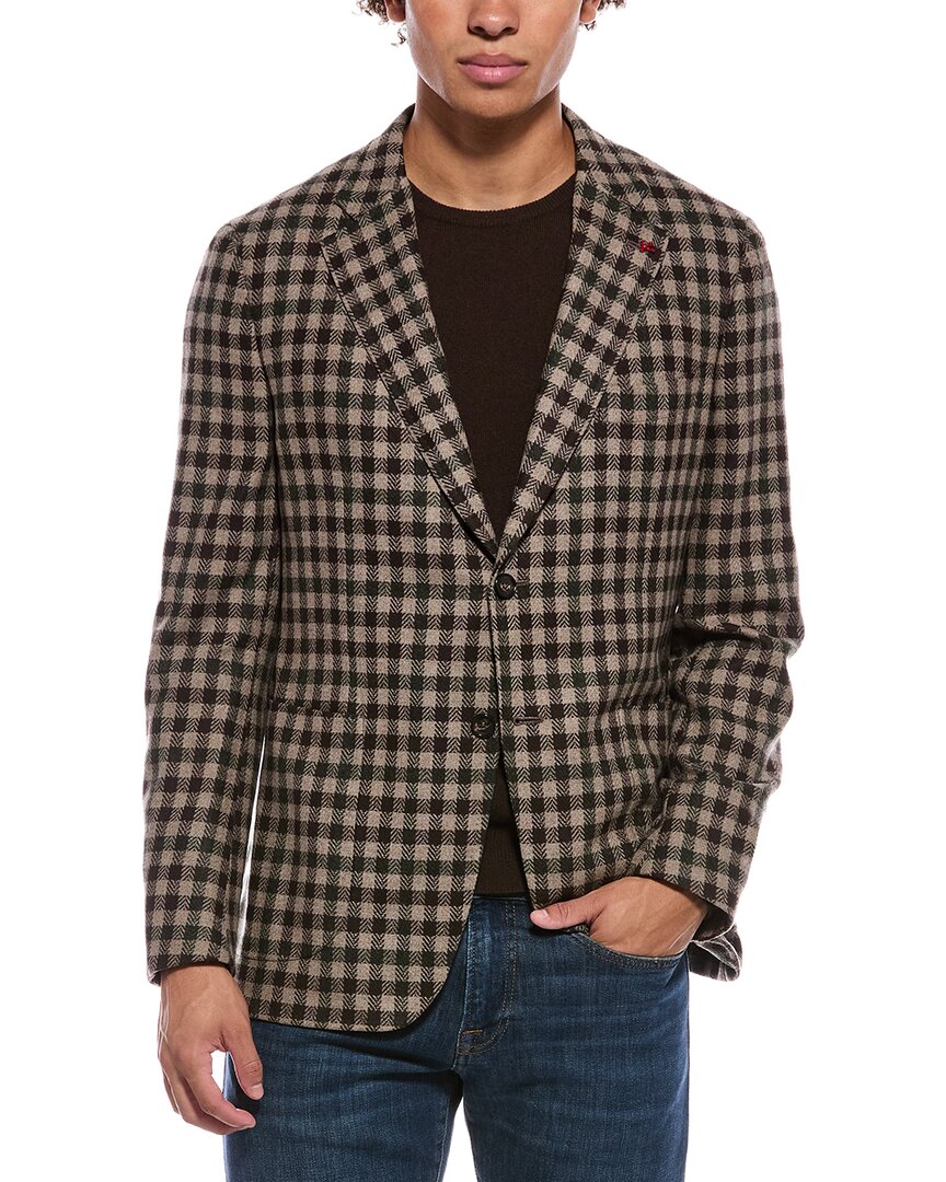 Isaia Isaia Capri Wool Sport Jacket