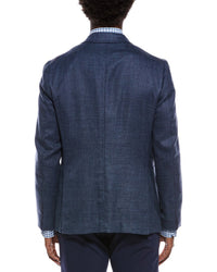 Isaia Isaia Capri Wool, Silk, & Linen-Blend Sport Jacket