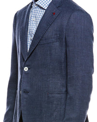 Isaia Isaia Capri Wool, Silk, & Linen-Blend Sport Jacket