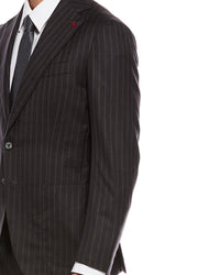 Isaia Isaia Marechiaro Wool Suit With Flat Front Pant