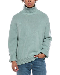 Pangaia Pangaia Cashmere & Wool-Blend Turtleneck Sweater