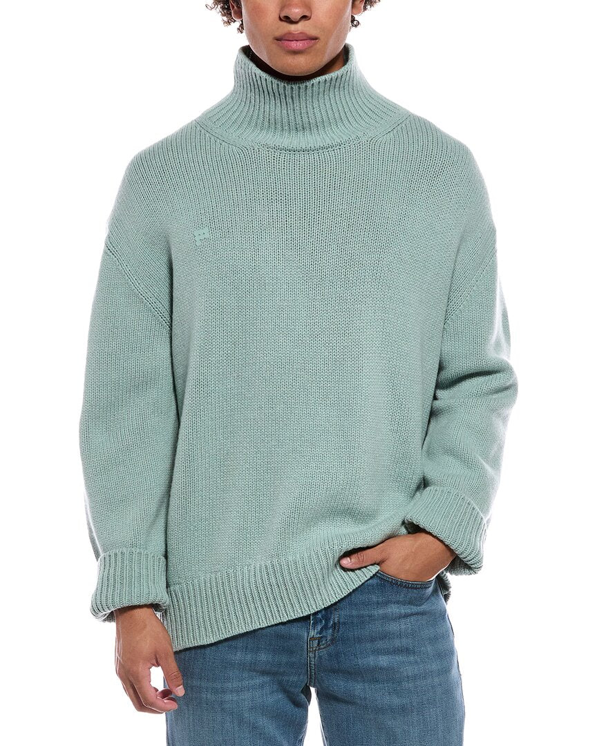 Pangaia Pangaia Cashmere & Wool-Blend Turtleneck Sweater