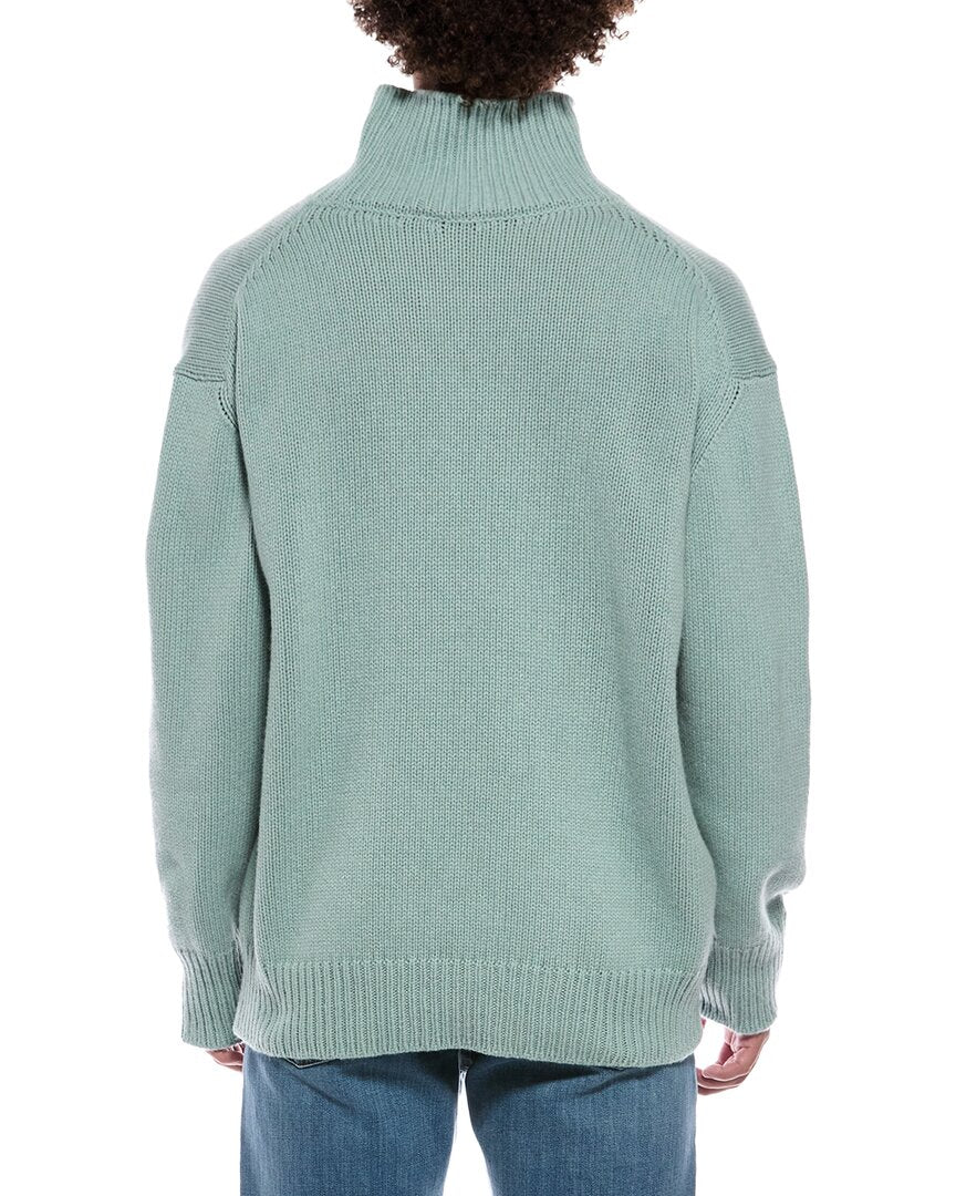 Pangaia Pangaia Cashmere & Wool-Blend Turtleneck Sweater