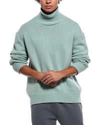 Pangaia Pangaia Cashmere & Wool-Blend Turtleneck Sweater