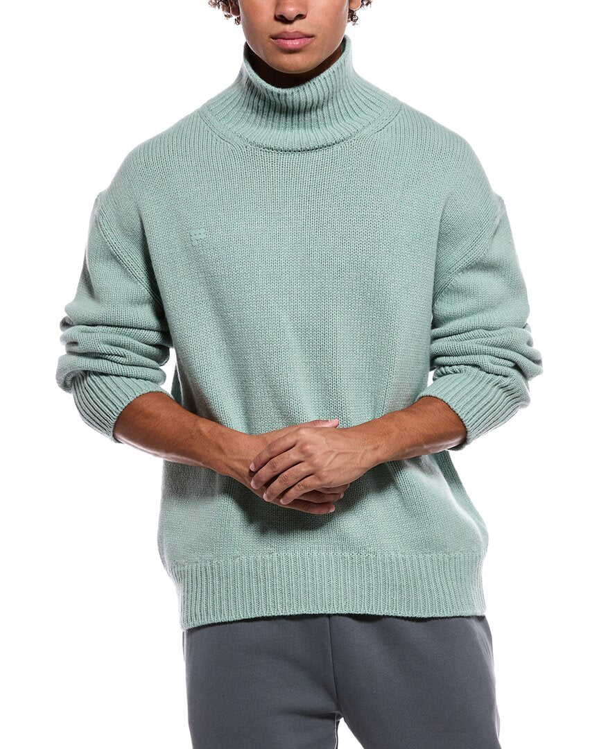 Pangaia Pangaia Cashmere & Wool-Blend Turtleneck Sweater