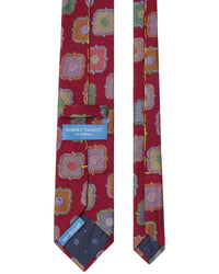 Robert Talbott Robert Talbott Silk & Wool-Blend Large Medallion Necktie