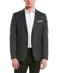 Paisley & Gray Ashton Slim Peak Jacket Grey Multi
