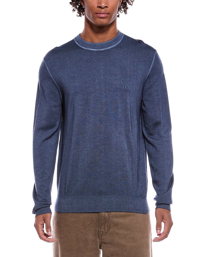 Hugo Boss Boss Hugo Boss Astefo Wool Crewneck Sweater