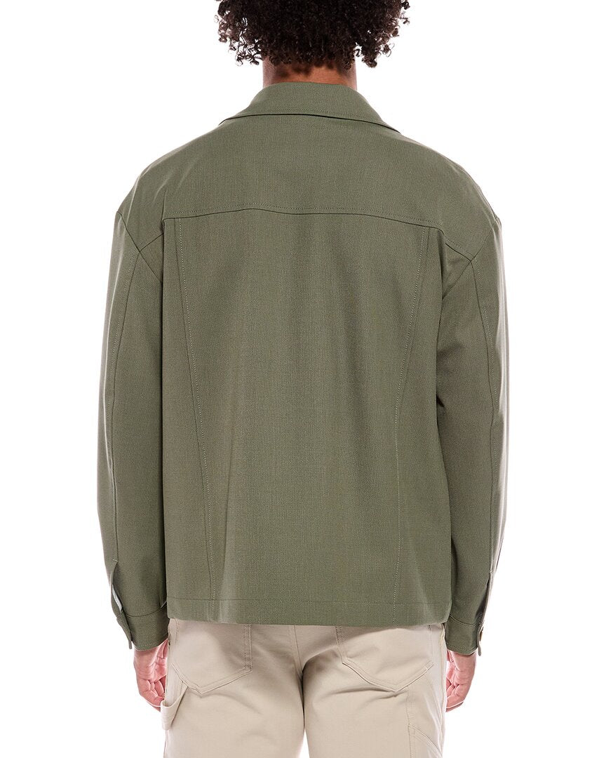 Hugo Boss Hugo Boss Craig Wool-Blend Overshirt