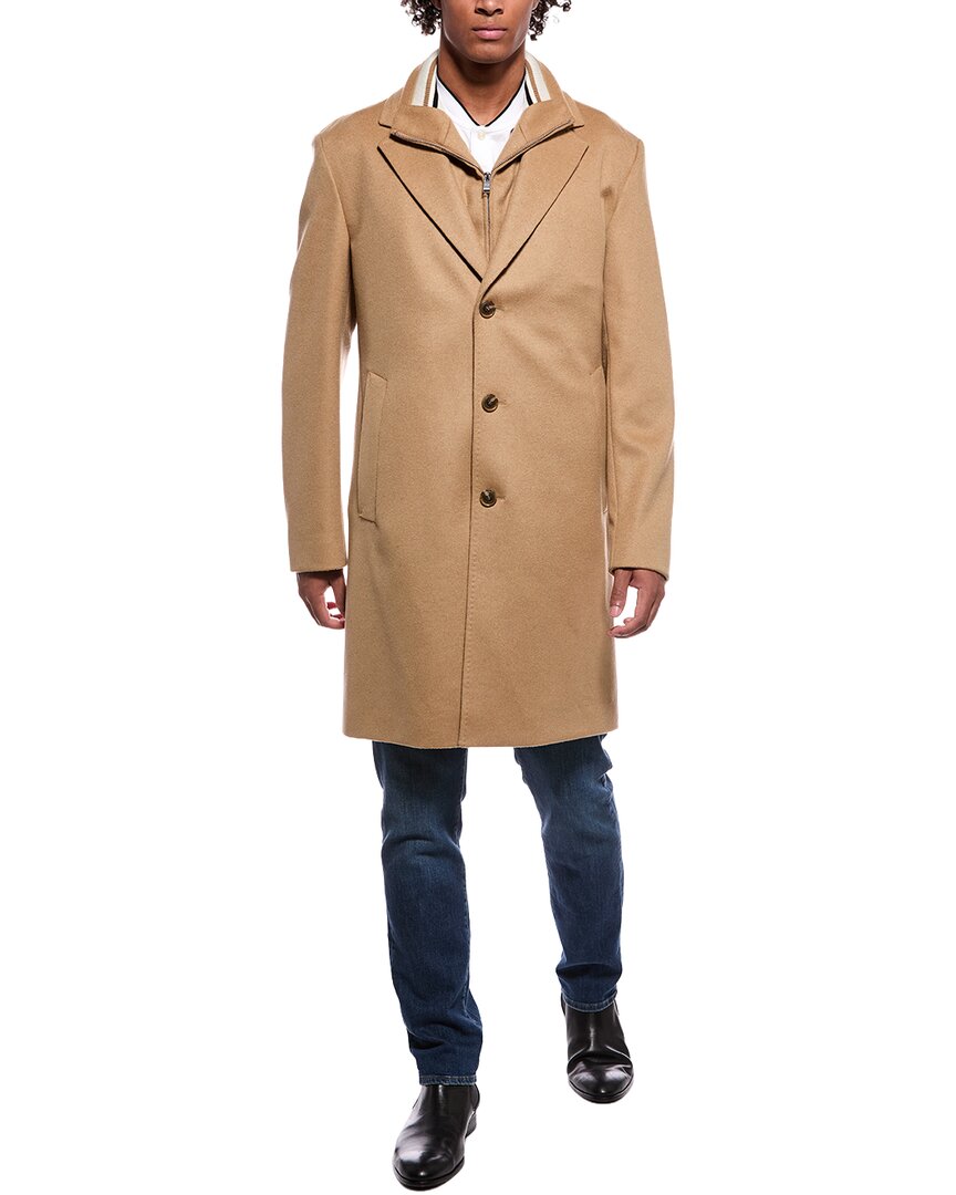 Hugo Boss Boss Hugo Boss Jared Wool & Cashmere-Blend Coat