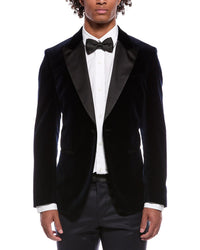 Hugo Boss Boss Hugo Boss H Hutson Velvet Slim Fit Tuxedo Jacket