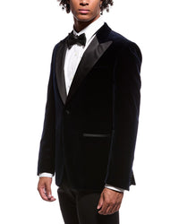 Hugo Boss Boss Hugo Boss H Hutson Velvet Slim Fit Tuxedo Jacket