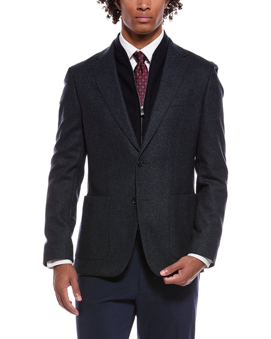 Hugo Boss Hugo Boss Hutson Wool-Blend Blazer