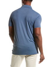 Raffi Performance Pinhole Textured Polo Shirt