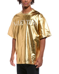 Valentino Valentino Metallic Jersey Shirt
