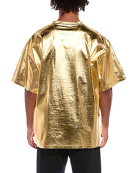 Valentino Valentino Metallic Jersey Shirt