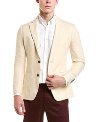 Reiss Reiss Grey Formal Linen Formal Jacket