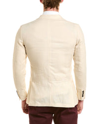 Reiss Reiss Grey Formal Linen Formal Jacket