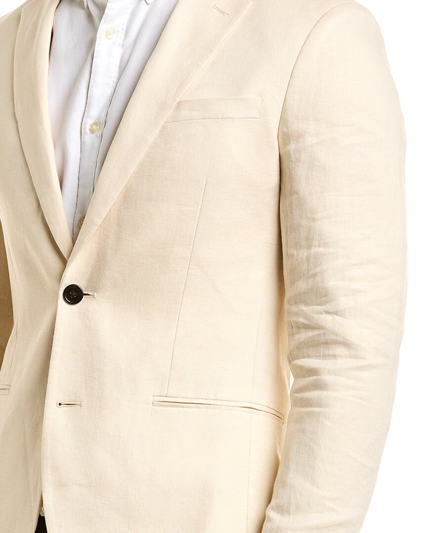 Reiss Reiss Grey Formal Linen Formal Jacket