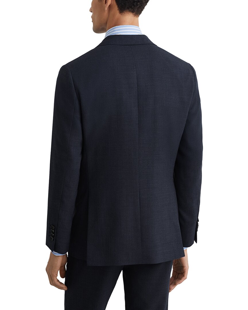 Reiss Reiss Fiber Peak Textured Wool Formal Jacket