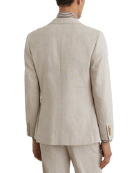 Reiss Reiss Cheltenham Check Blaze Linen-Blend Formal Jacket