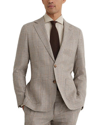 Reiss Reiss Epsom Notch Prince Linen & Wool-Blend Formal Jacket
