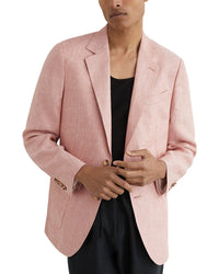 Reiss Reiss Atlantic Notch Linen Formal Jacket