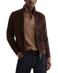 Reiss Reiss Brent Suede Jacket