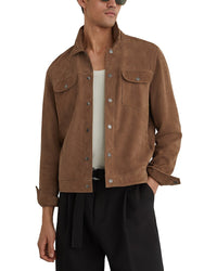 Reiss Reiss Sliken Suede Jacket