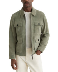 Reiss Reiss Daventry Suede Jacket