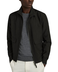 Reiss Reiss Rufus Zip Through Funnel Casual Jacket