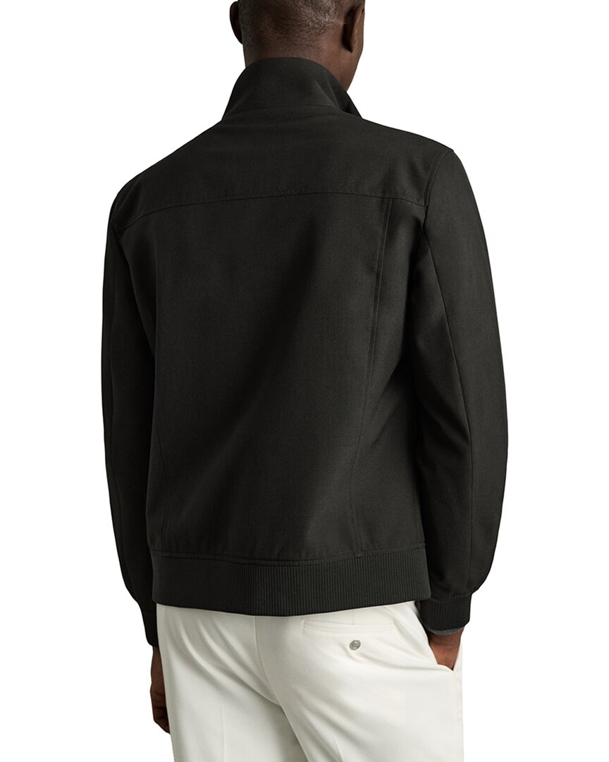 Reiss Reiss Rufus Zip Through Funnel Casual Jacket