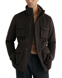 Reiss Reiss Trident Wool-Blend Casual Jacket