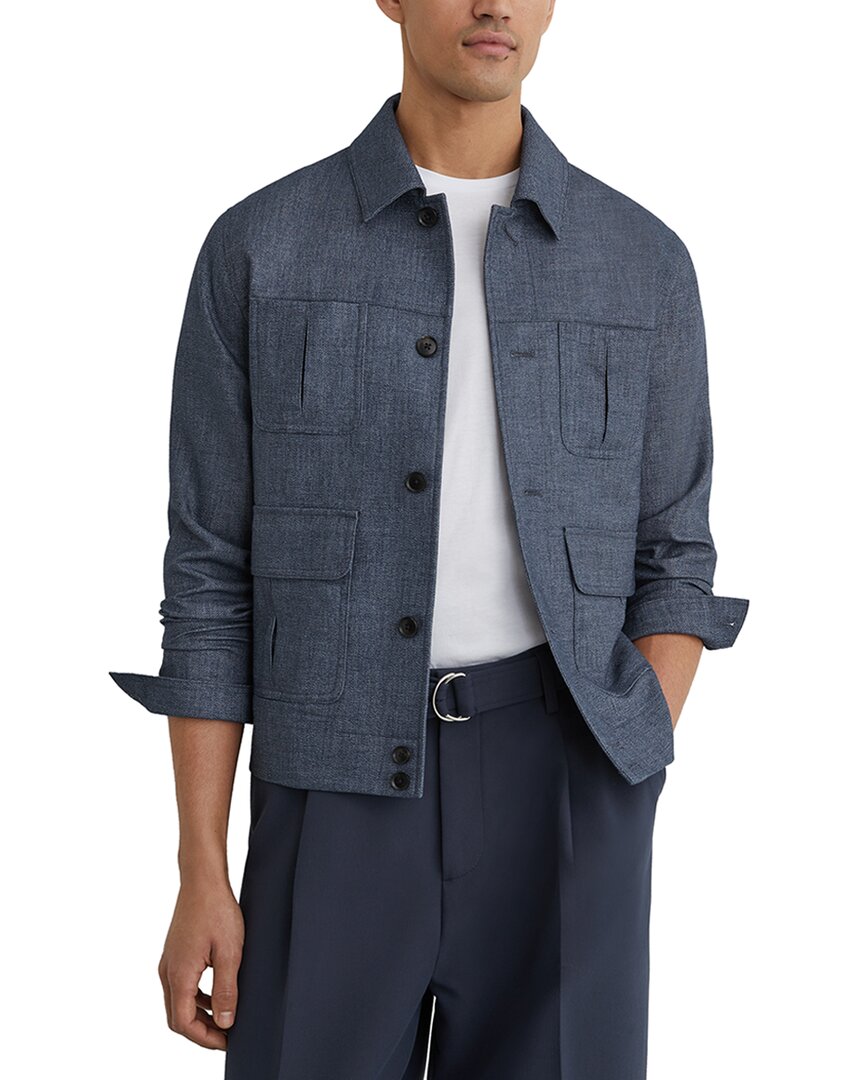 Reiss Reiss Lagos Linen Four Pocket S Casual Jacket