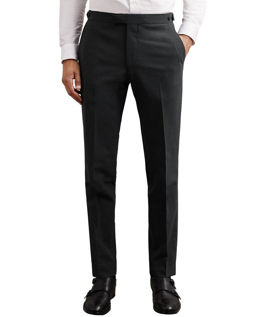 Reiss Reiss Promise Plain Weave Wool-Blend Trouser