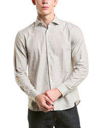 Reiss Reiss Oreste Cotton Blend St Casual Shirt