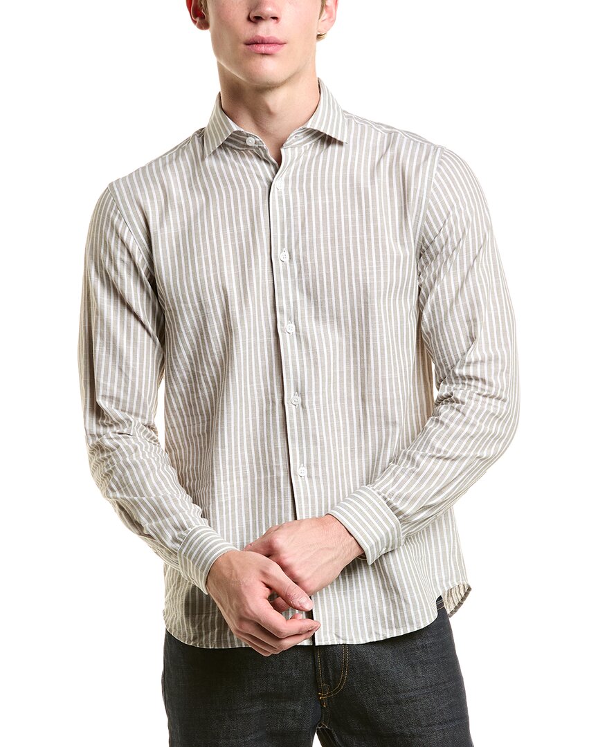 Reiss Reiss Oreste Cotton Blend St Casual Shirt