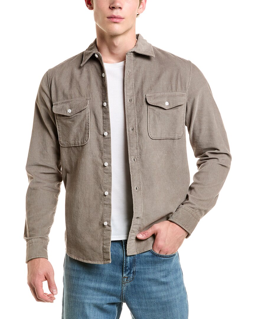 Reiss Reiss Dante Twin Pocket Cord Casual Shirt