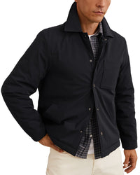 Reiss Reiss Parker Nylon Patch Pocket Casual Shirt