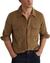Reiss Reiss Kai Cord Overshirt Casual Shirt
