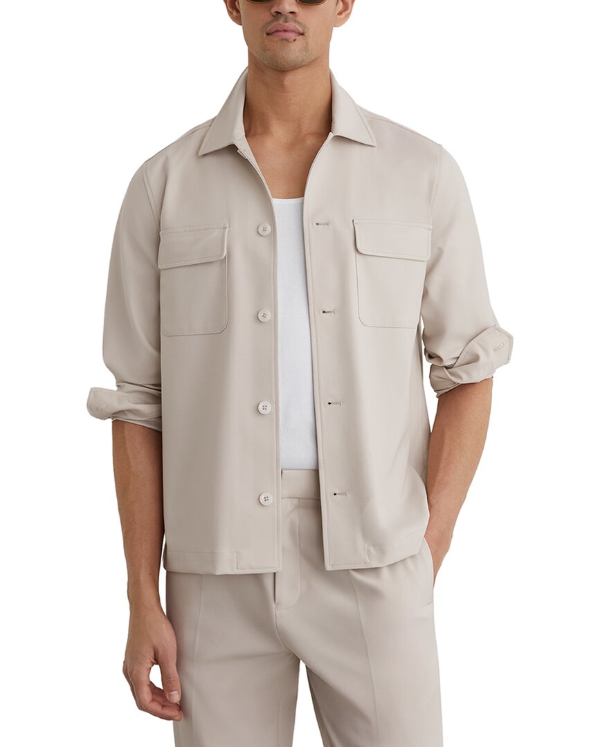 Reiss Reiss Cleric Button Through Casual Shirt
