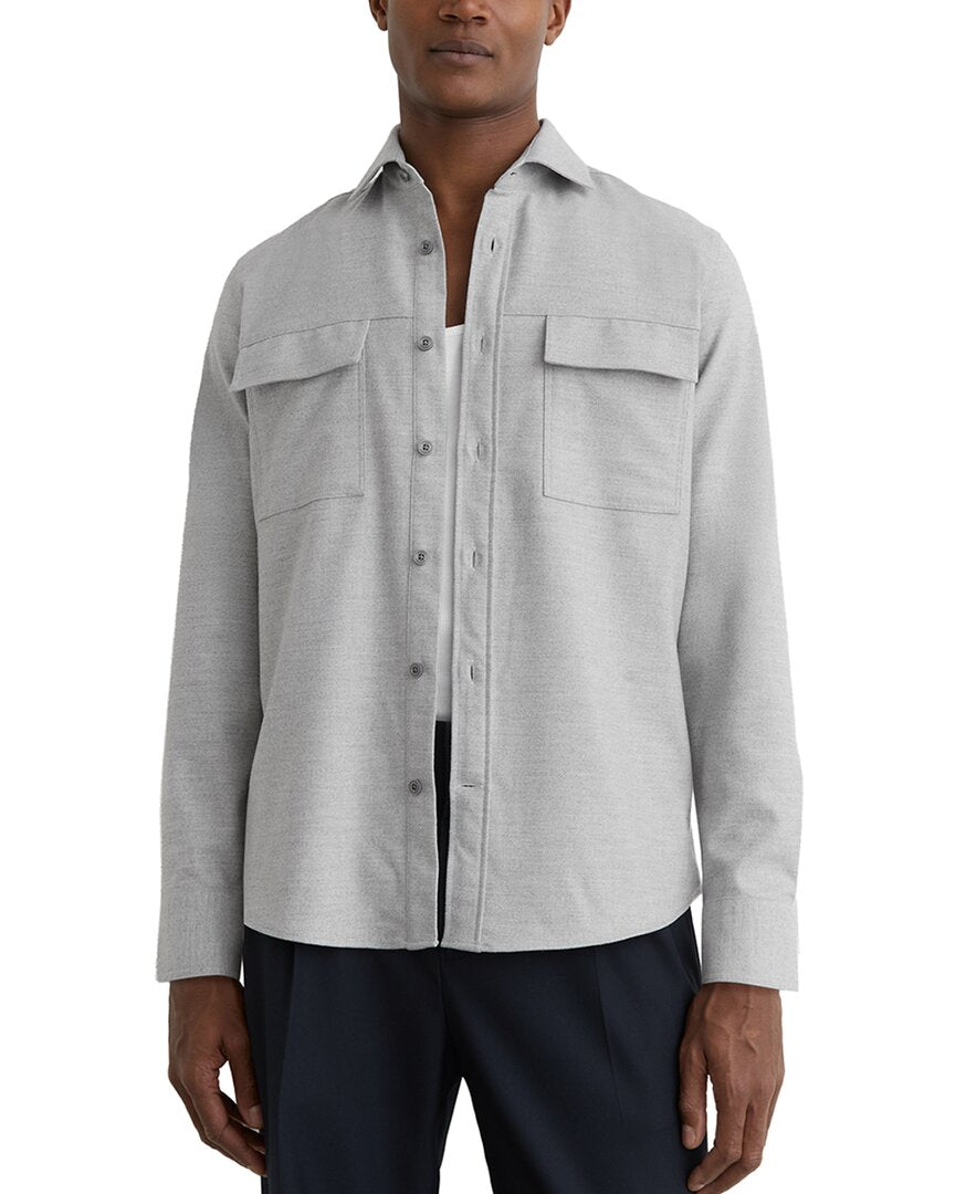 Reiss Reiss Chamber Brushed Twin Pock Casual Shirt
