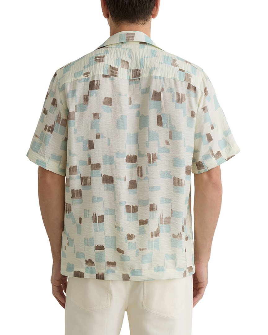 Reiss Reiss Vespucci Cuban Brushstroke Casual Shirt