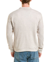 Reiss Reiss Albery Waffle Half Zip Top