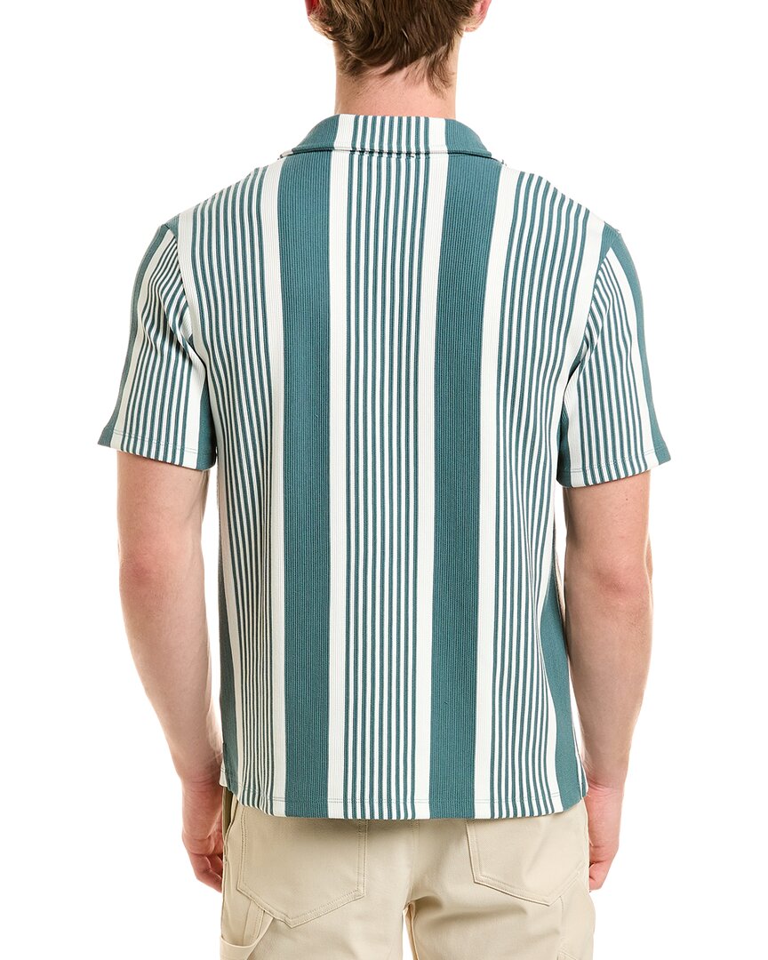 Reiss Reiss Fernando Striped Rib Cardigan