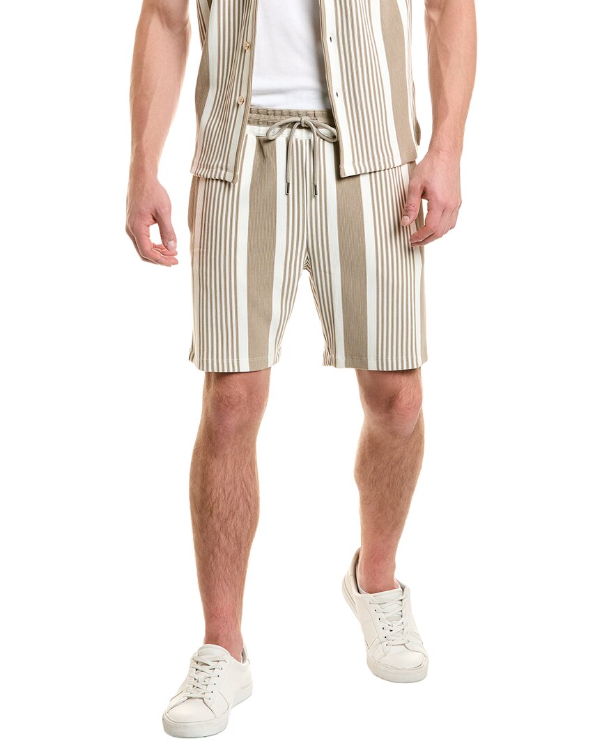 Reiss Reiss Tino Stripe Texture Short