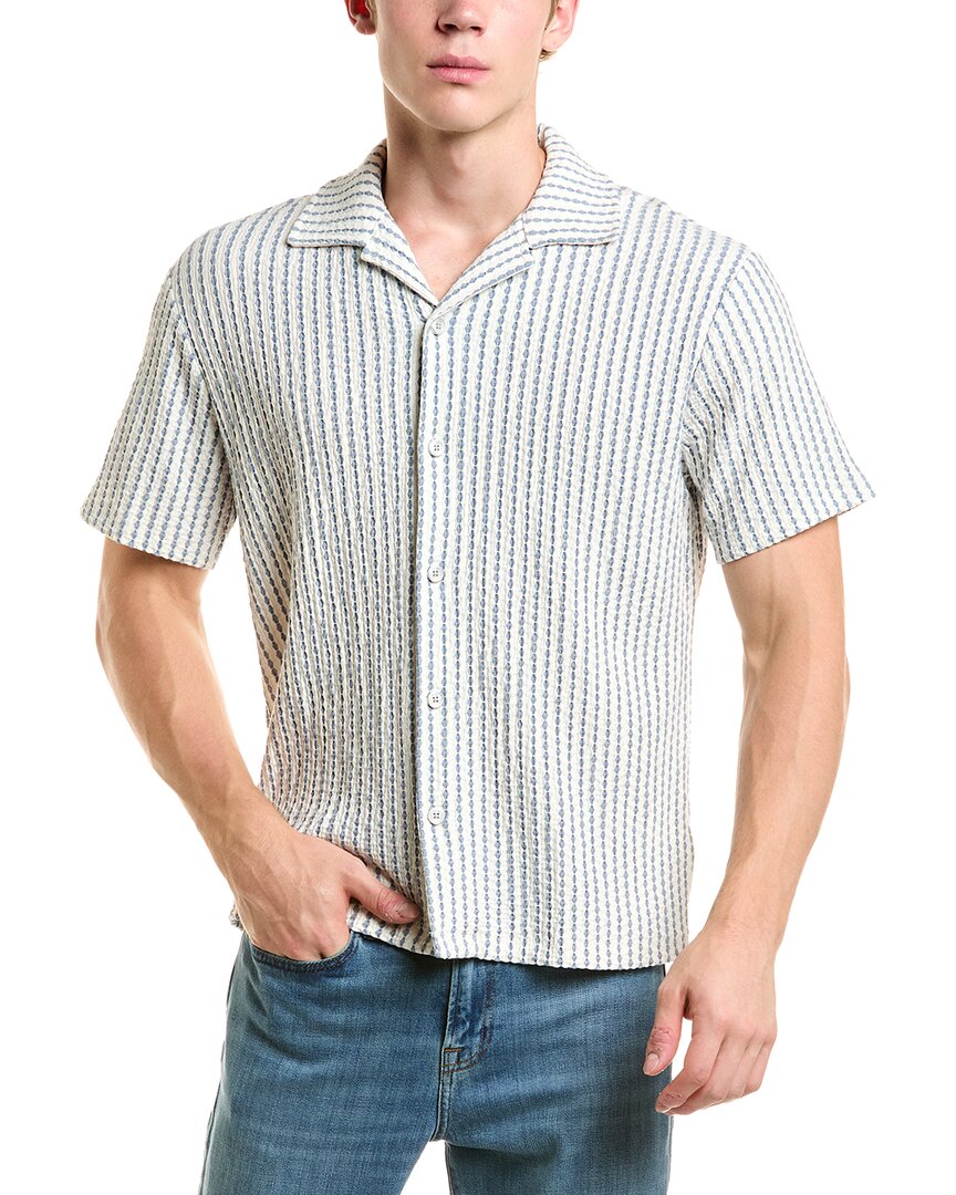 Reiss Reiss Tower Texture Stripe C Cottons